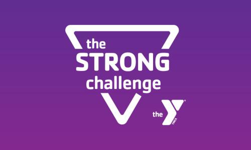 Strong challenge and ymca logo