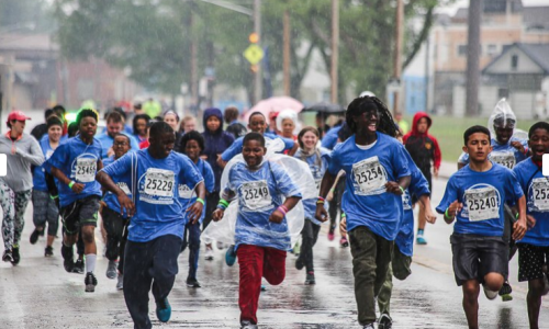 We Run This city participants in the Cleveland Marathon
