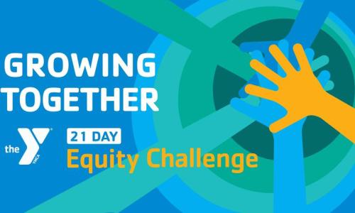 Equity Challenge Logo Blue and Green