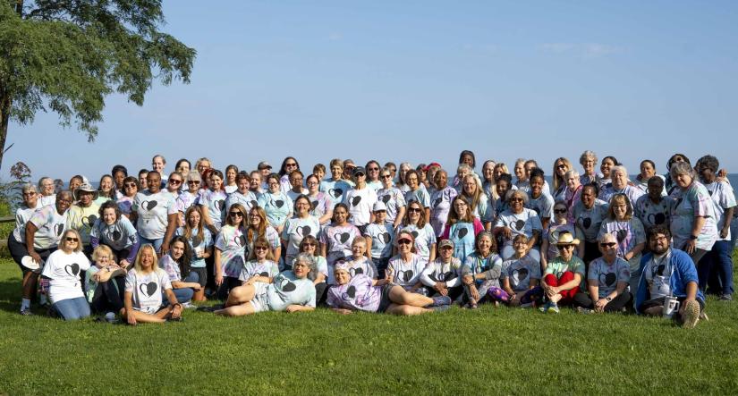 Women's Wellness Weekend 2024 group shot