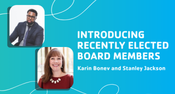 New YMCA Board Members, Karin Bonev and Stanley Jackson