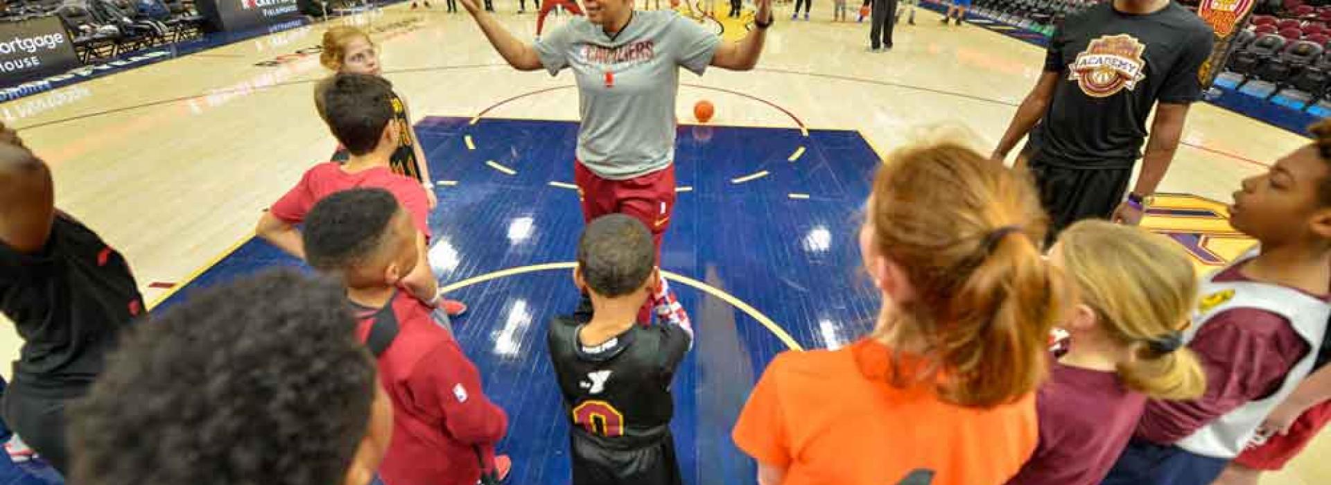 JR cavs at Healthy Kids Day